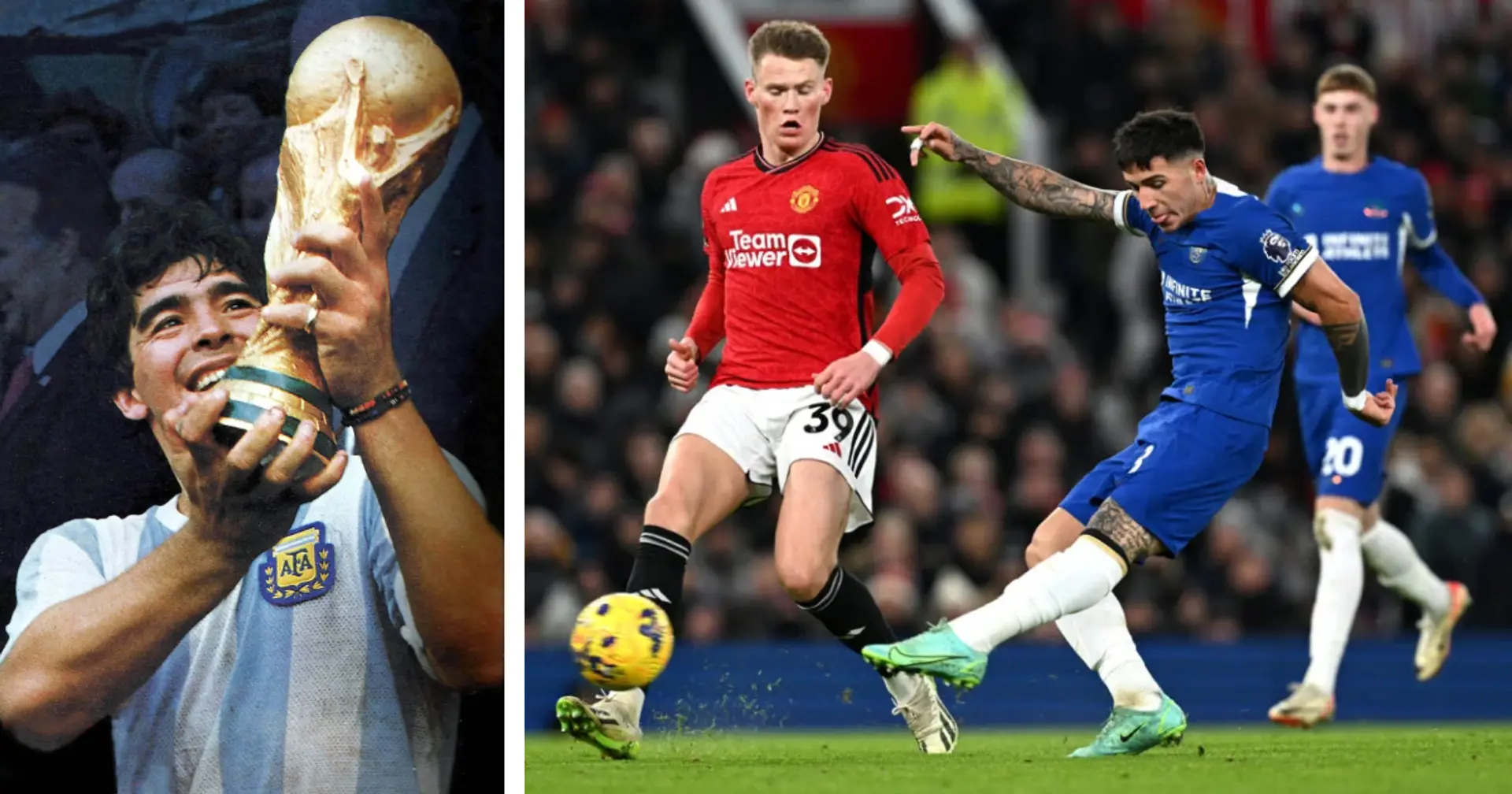 Scott McTominay compared to MARADONA after Chelsea brace