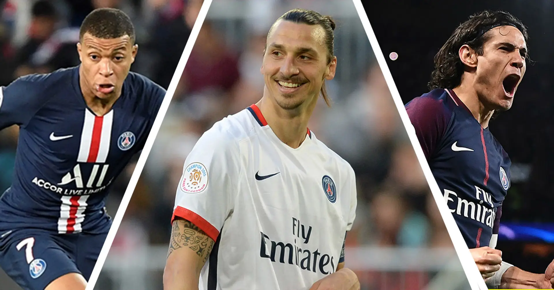 Quand France Football dévoilait son XI de la décennie du PSG avec Mbappé, Cavani et Zlatan mais sans Neymar