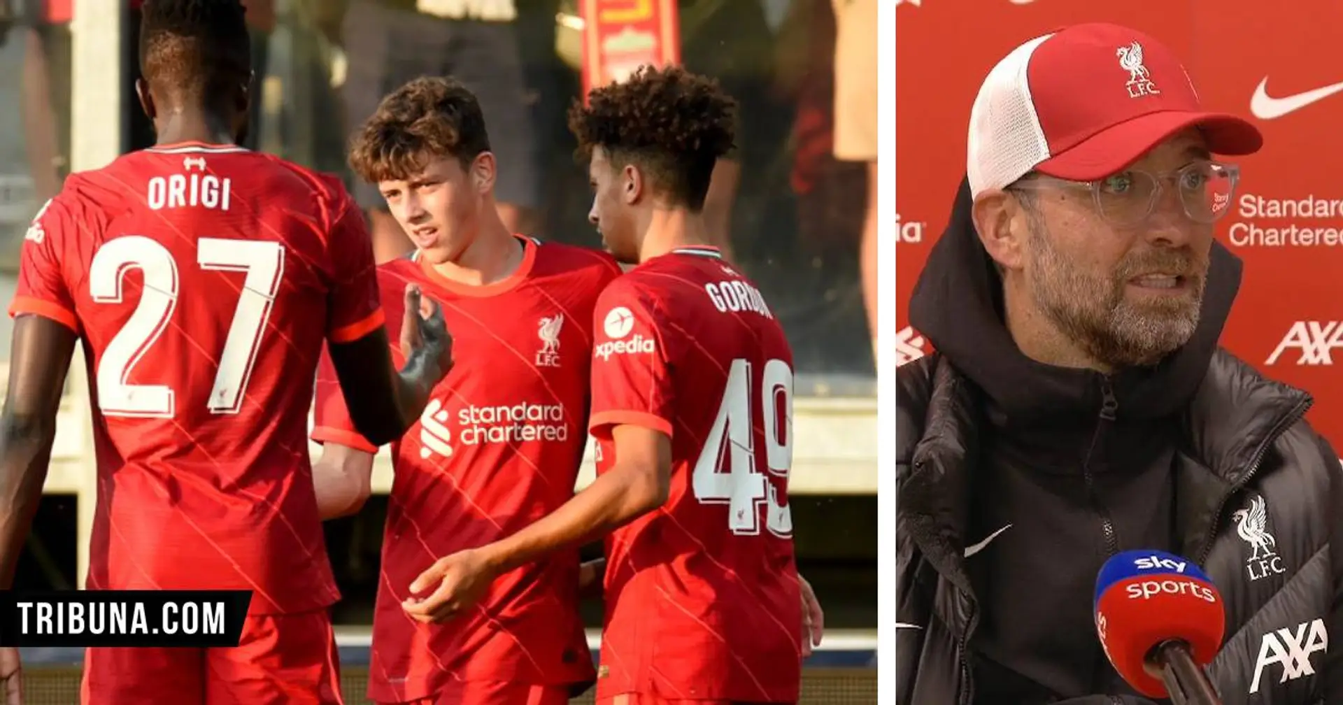 'We're helping them understand the game better': Klopp on improvement youngsters have made during preseason