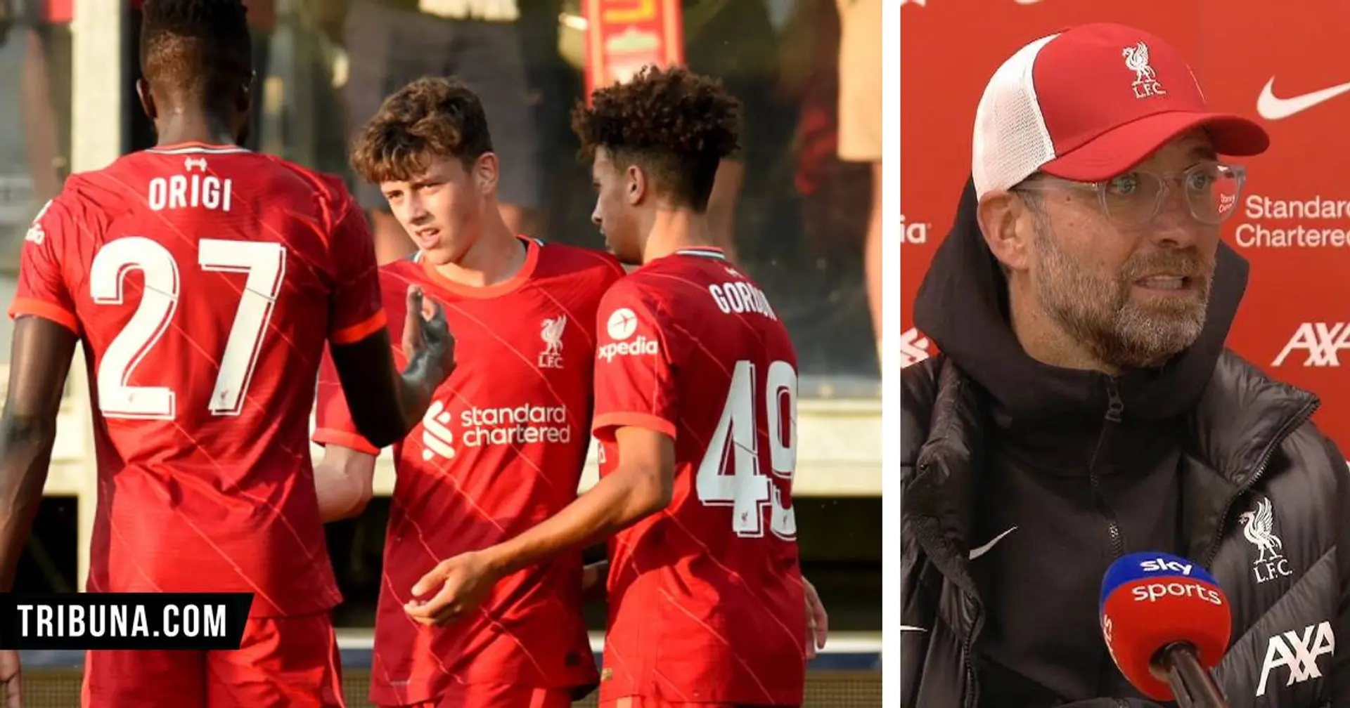'We're helping them understand the game better': Klopp on improvement youngsters have made during preseason