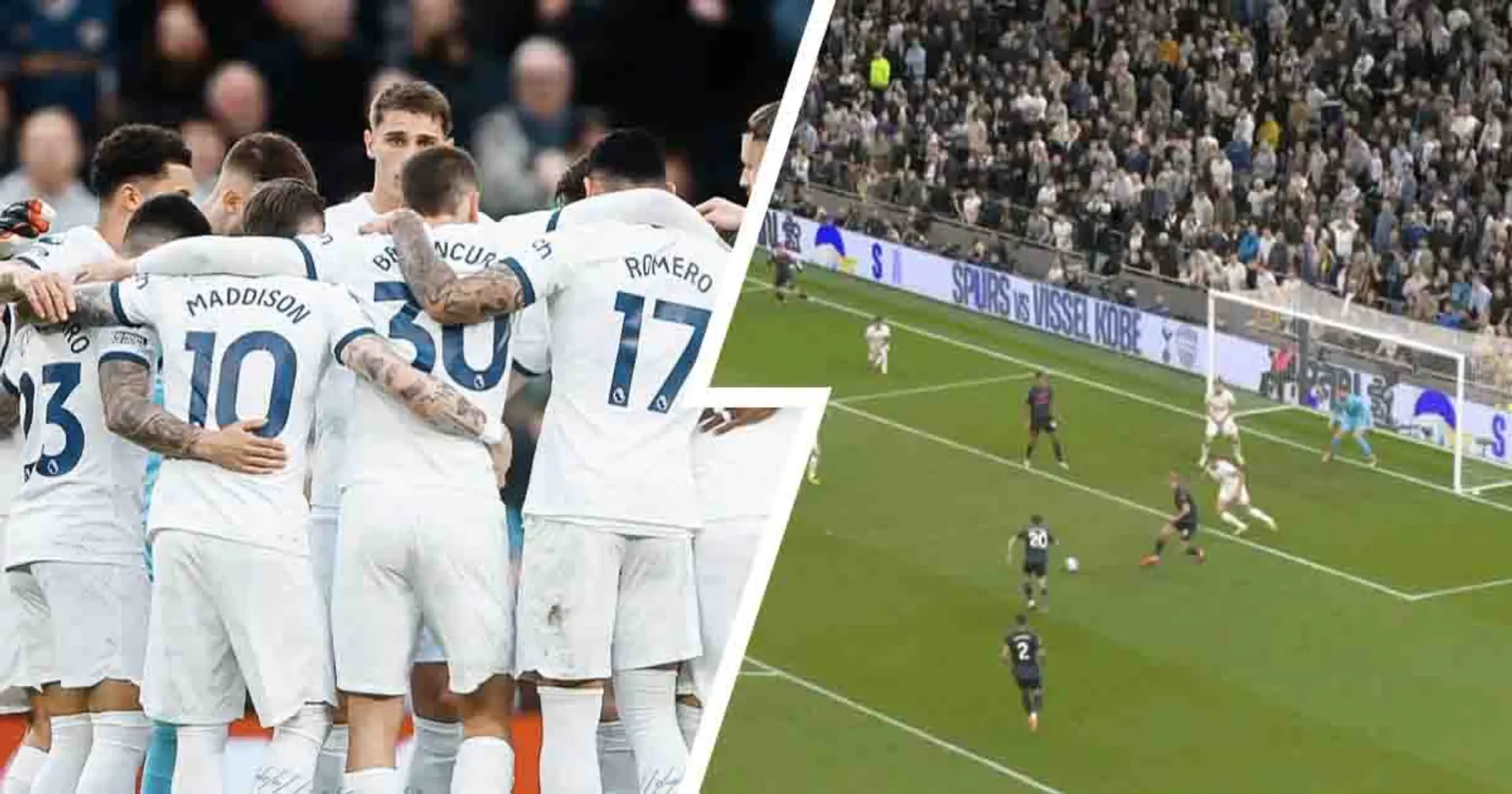 Two Spurs players start trending among Arsenal fans after chaotic first half vs Man City