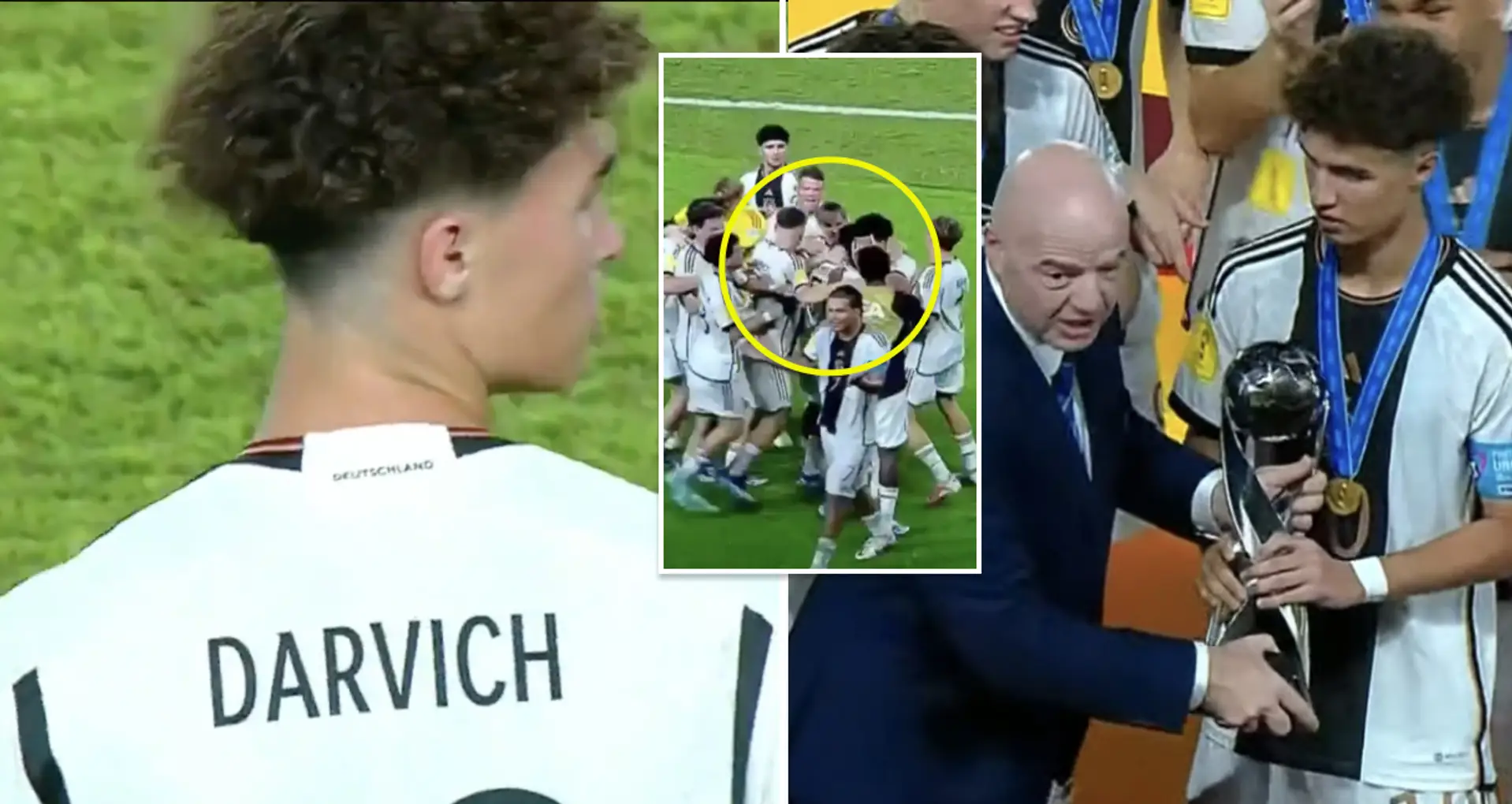Noah Darvich captains Germany U17 to World Cup glory, scores in final