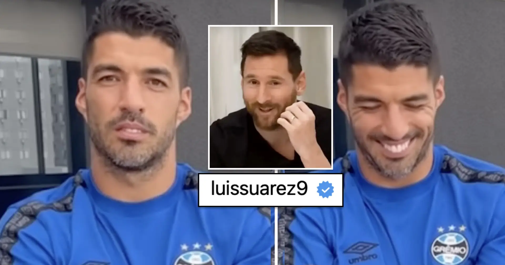 Luis Suarez "deutet" mit neuem Instagram-Post eine Rückkehr von Leo Messi zu Barça an 