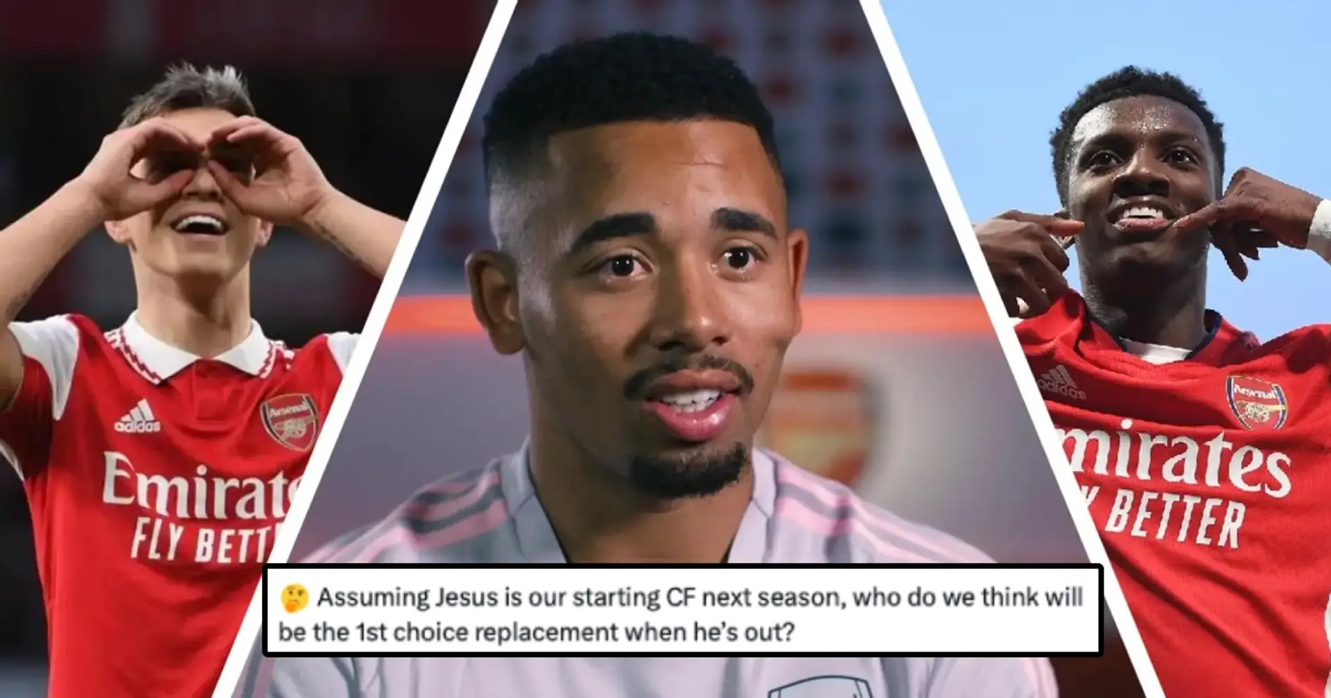 Online poll tips striker to compete with Gabriel Jesus for starting XI next season - not Havertz 