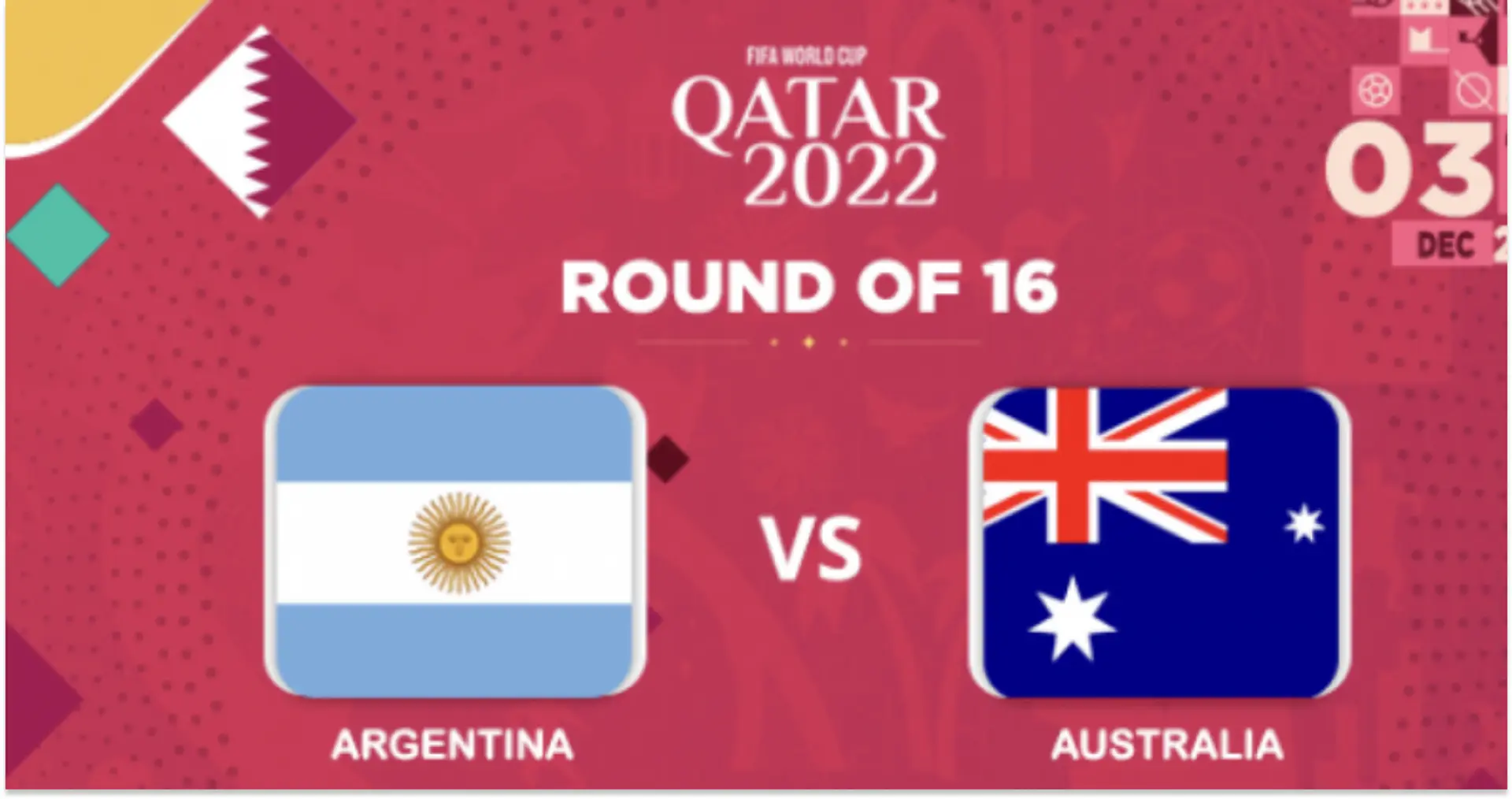 Argentina vs Australia: Official team lineups for the World Cup clash revealed