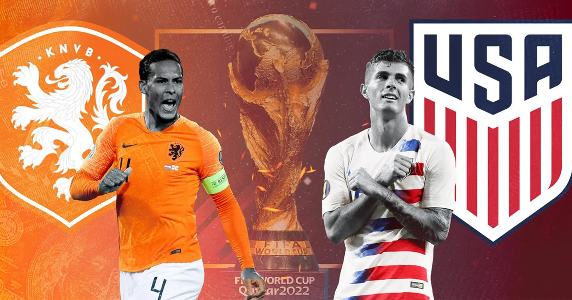 The Netherlands v USA: Official team lineups for the World Cup clash revealed