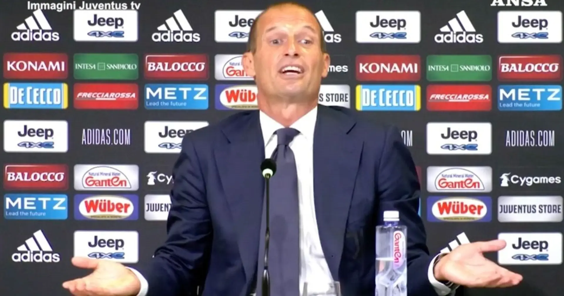 Massimiliano Allegri: 'Right now, Juventus are a mid-table team'