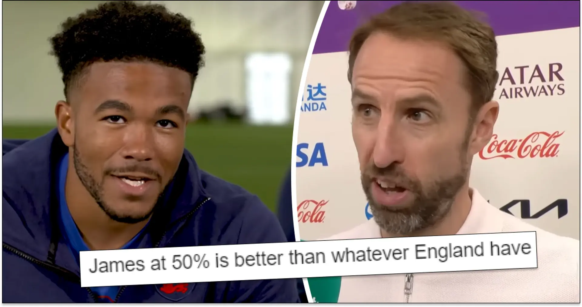 'Criminal': England fans slam Southgate for not taking Reece James to World Cup after Trippier's USA outing