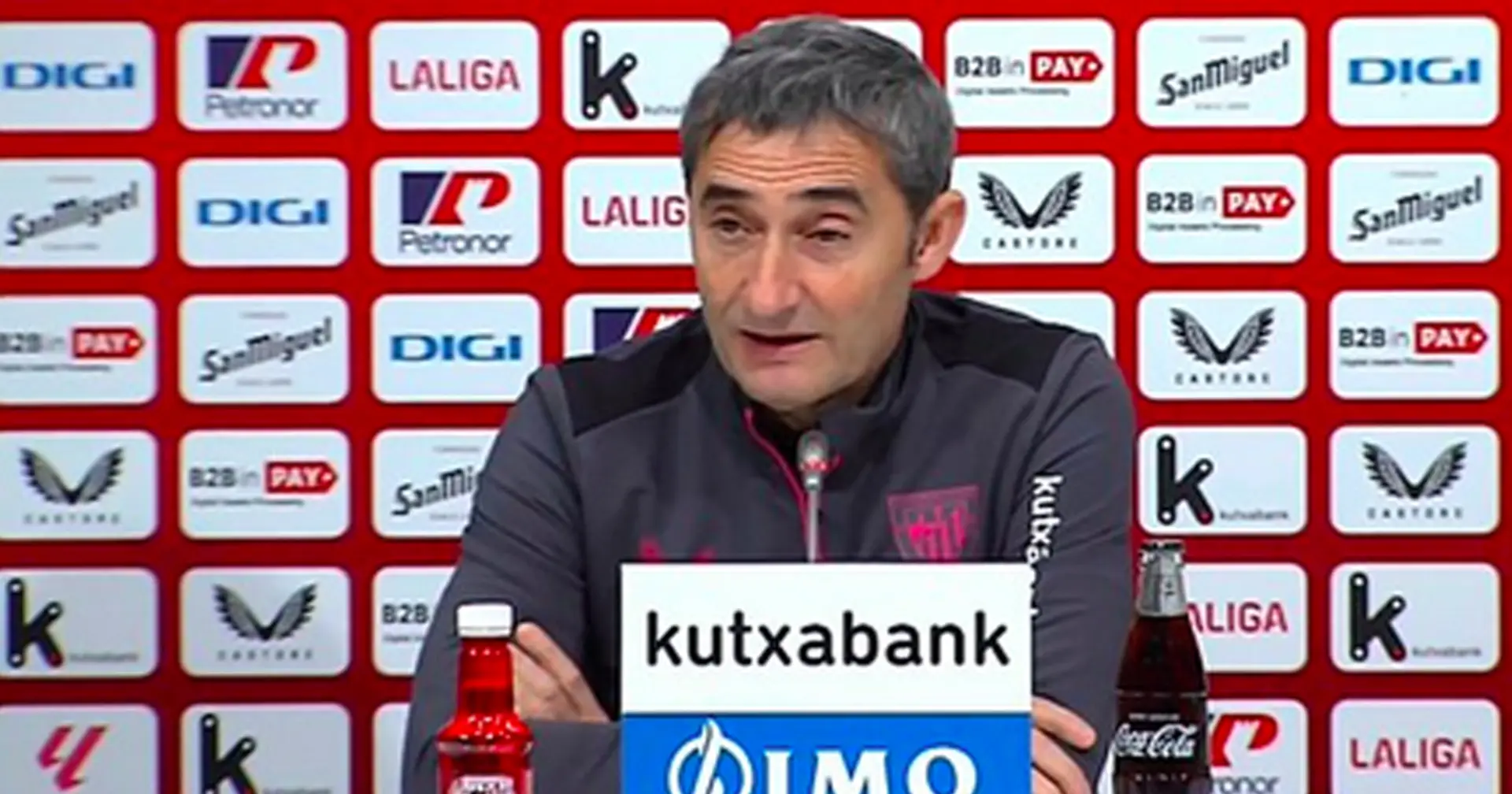 'We are lucky': Ernesto Valverde reacts to drawing Barca in Copa del Rey