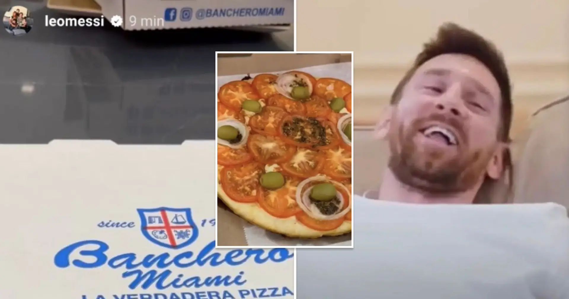 Leo Messi confirma que se perderá el próximo partido del Inter Miami con publicación en Instagram que muestra 'la peor pizza que los fans hayan visto'