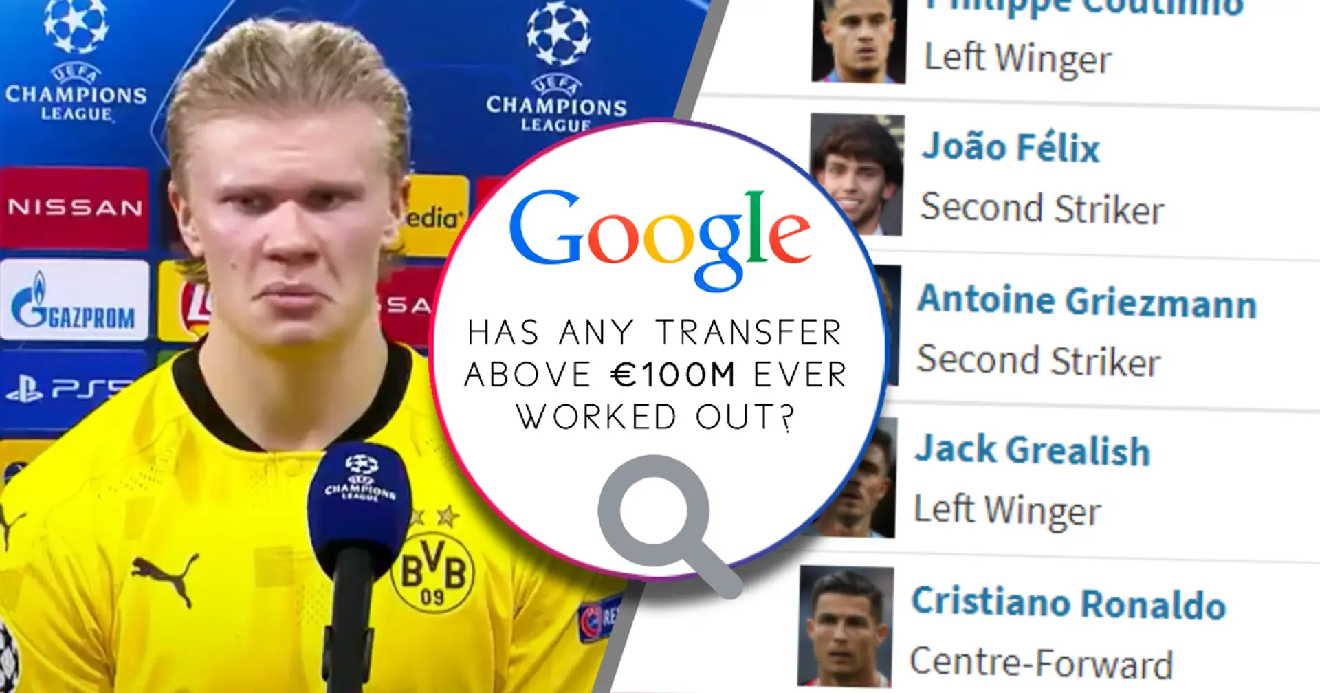 Has any transfer above €100 million ever worked out? Answered