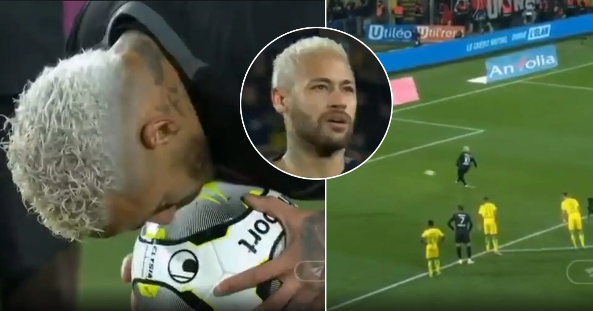 Truly Messi's heir: Neymar's incredible penalty miss against Nantes