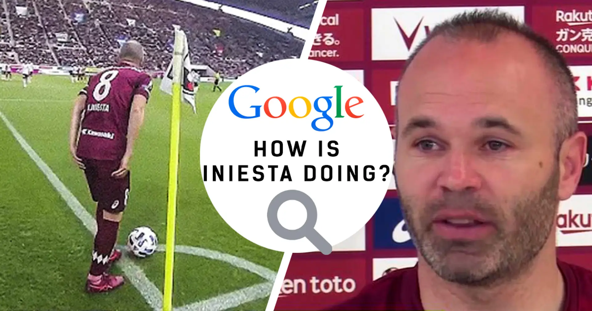 How is Andres Iniesta doing these days? Answered