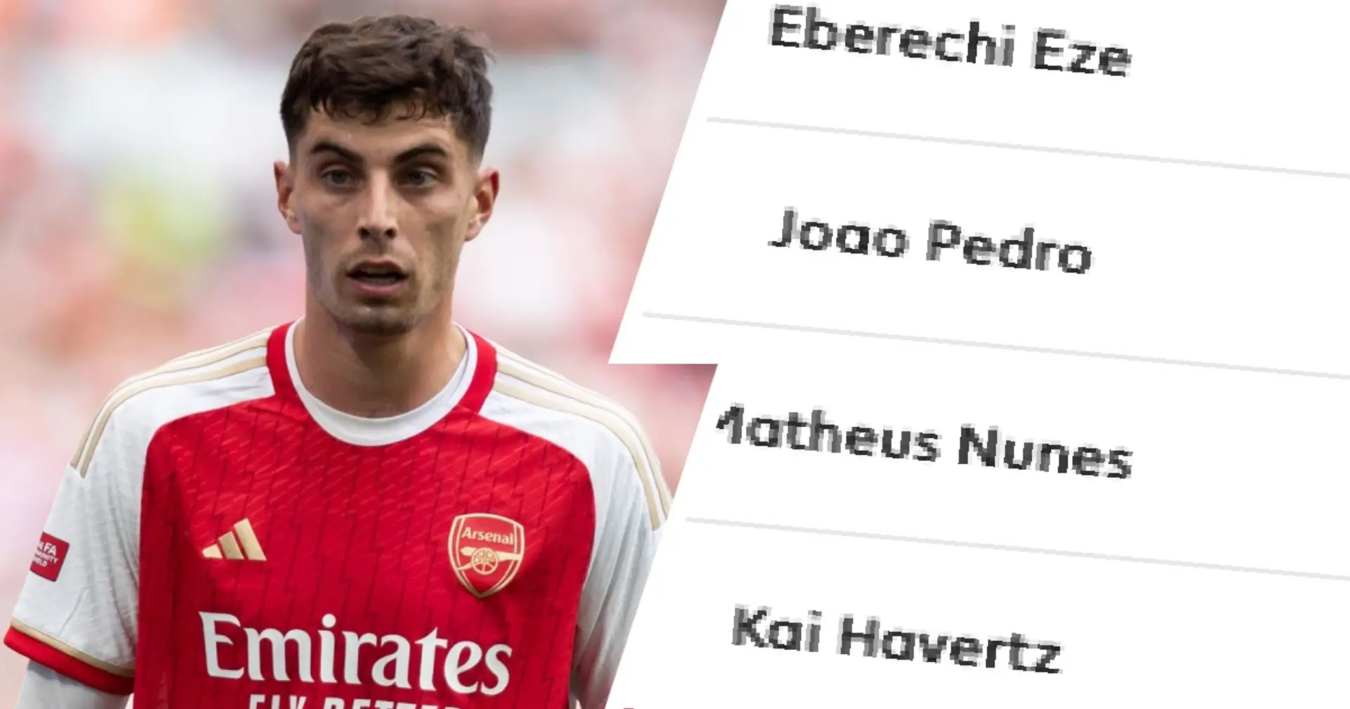 Kai Havertz among top players in key area after just one league game for Arsenal