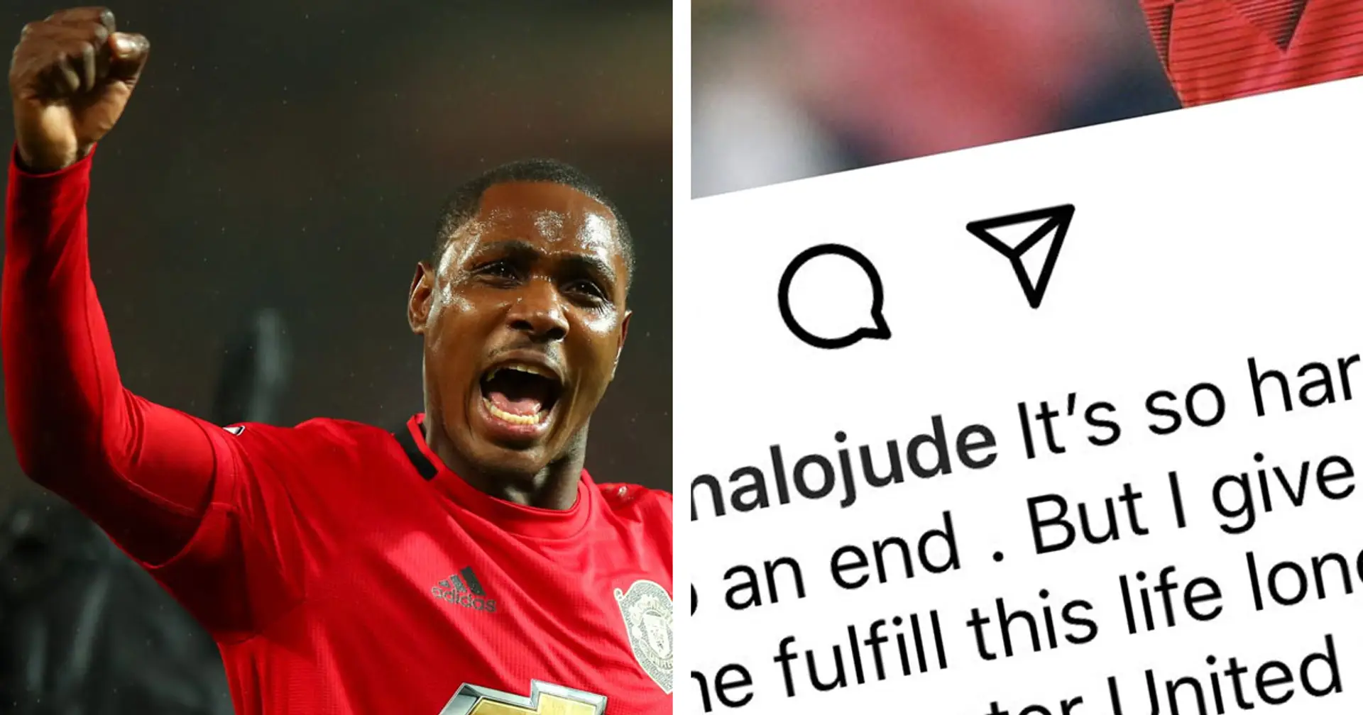 ‘Once a Red, Always a Red’: Ighalo posts touching farewell message as United stay nears end