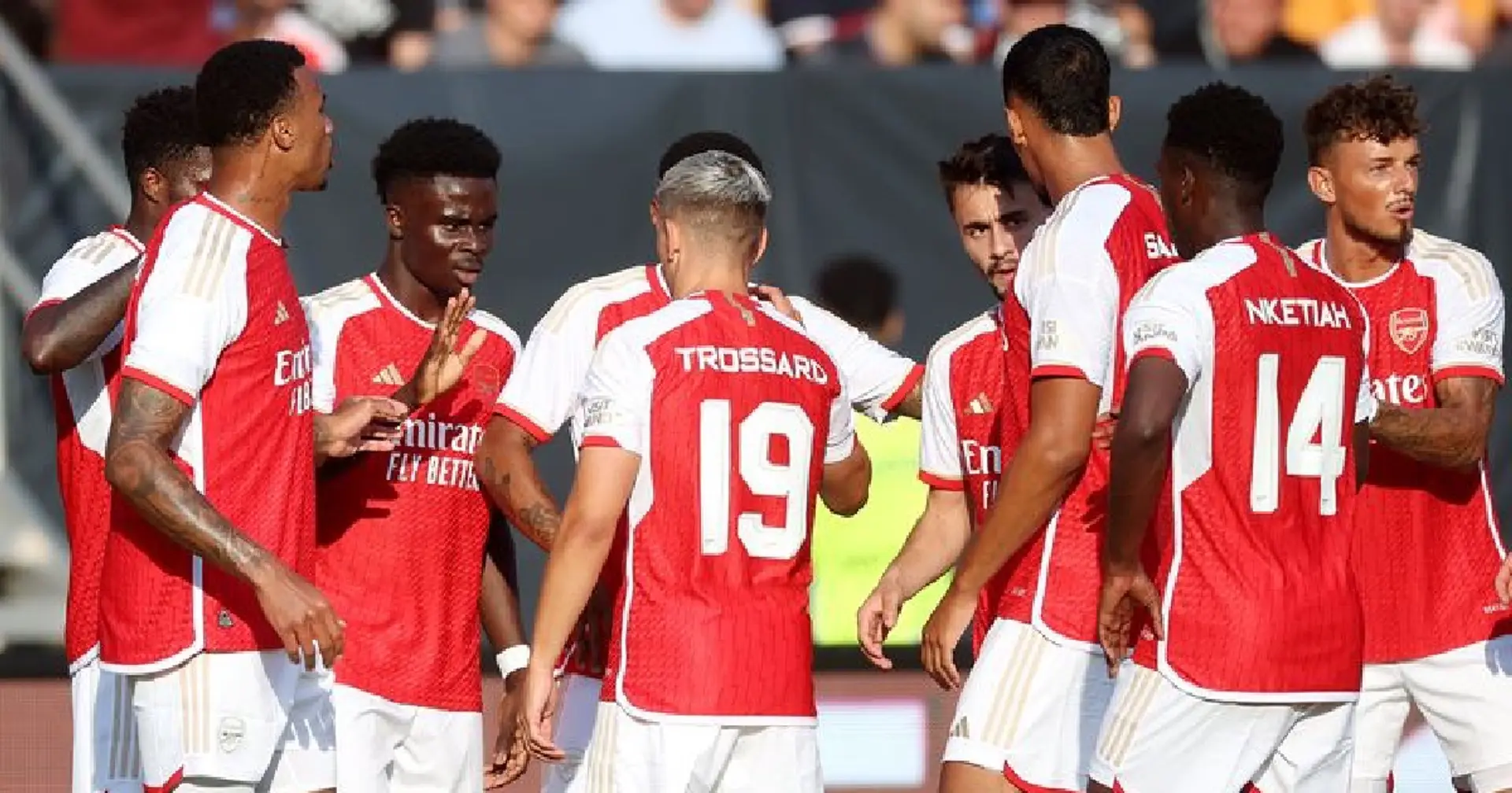 Emirates Cup: Arsenal XI v AS Monaco revealed 